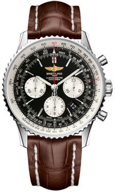 Breitling Navitimer 01 AB012012/BB01 Croco Brown Tang Watch