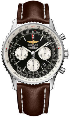 Breitling Navitimer 01 AB012012/BB01 Leather Brown Tang Mens Watch