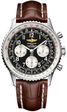 Breitling Navitimer 01 AB012012/BB02 Croco Brown Tang Watch