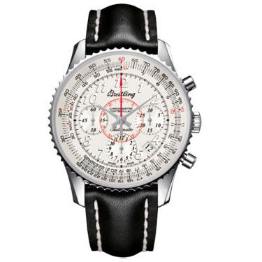 Breitling Montbrillant 01 Stainless Steel AB013012-G735-leather-black-tang