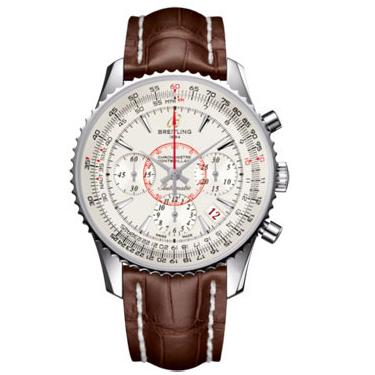 Breitling Montbrillant 01 Stainless Steel Limited Edition AB013112-G709-croco-brown-deployant