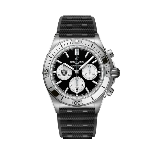 Breitling Chronomat B01 42 NFL Las Vegas Raiders Edition AB01342B1B1S1