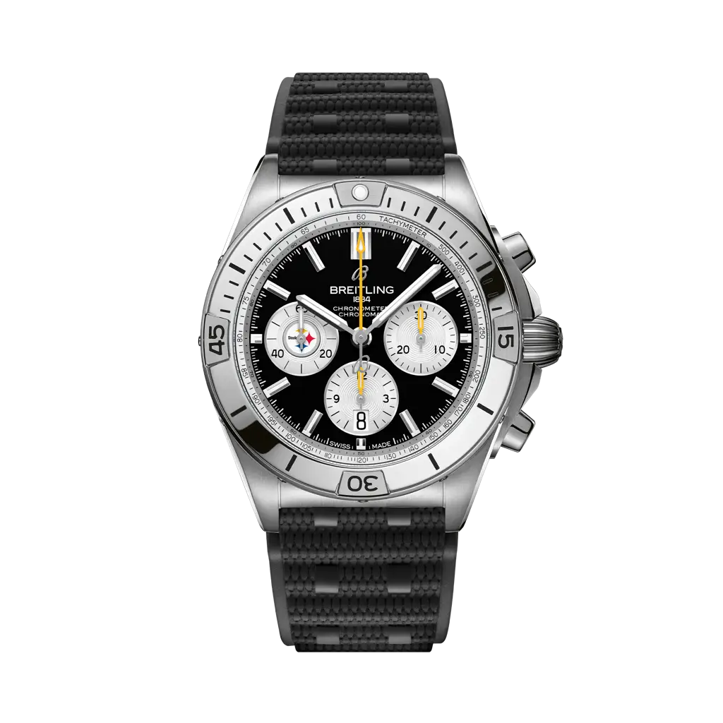 Breitling Chronomat B01 42 NFL Pittsburgh Steelers Edition AB01342B1B2S1