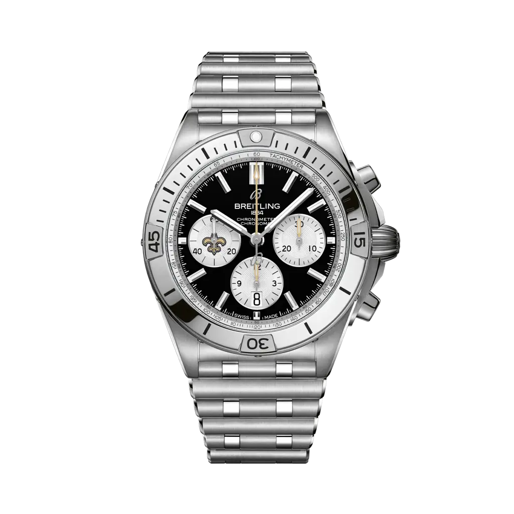 Breitling Chronomat B01 42 NFL New Orleans Saints Edition AB01342B1B4A1