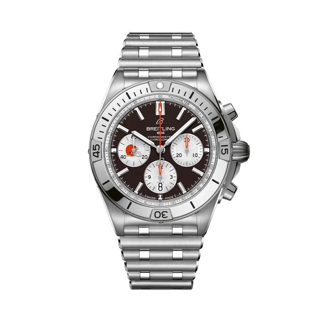 Breitling Chronomat B01 42 NFL Cleveland Browns Edition AB01342B1B6A1