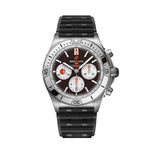 Breitling Chronomat B01 42 NFL Cleveland Browns Edition AB01342B1B6S1