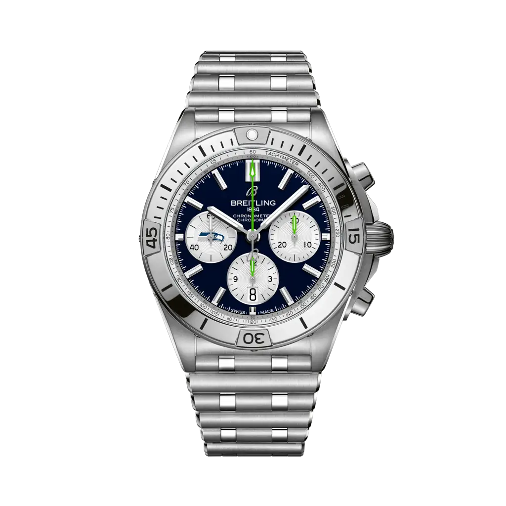 Breitling Chronomat B01 42 NFL Seattle Seahawks Edition AB01342B1C4A1