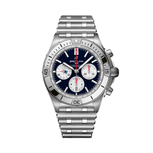 Breitling Chronomat B01 42 NFL New England Patriots Edition AB01342B1C7A1