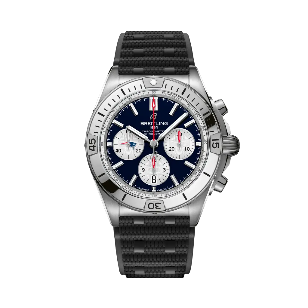 Breitling Chronomat B01 42 NFL New England Patriots Edition AB01342B1C7S1