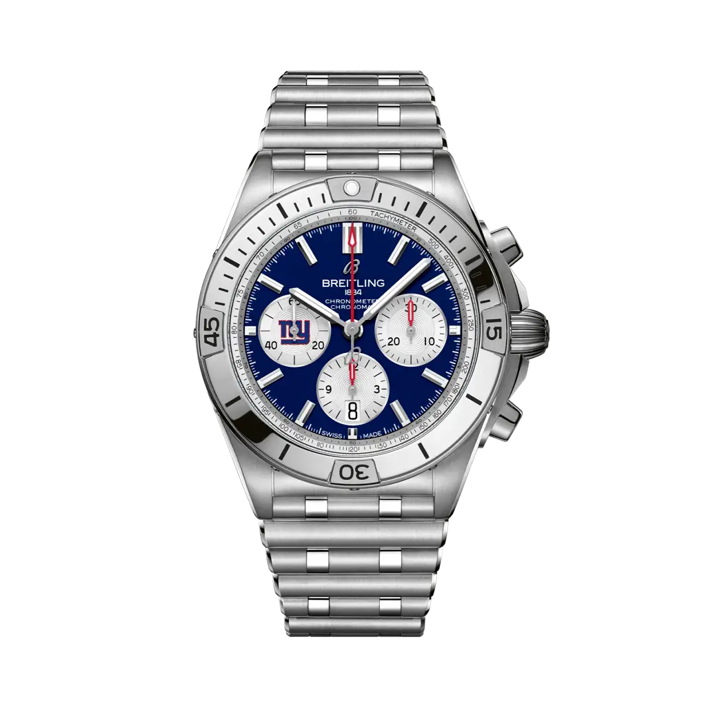 Breitling Chronomat B01 42 NFL New York Giants Edition AB01342B1CAA1