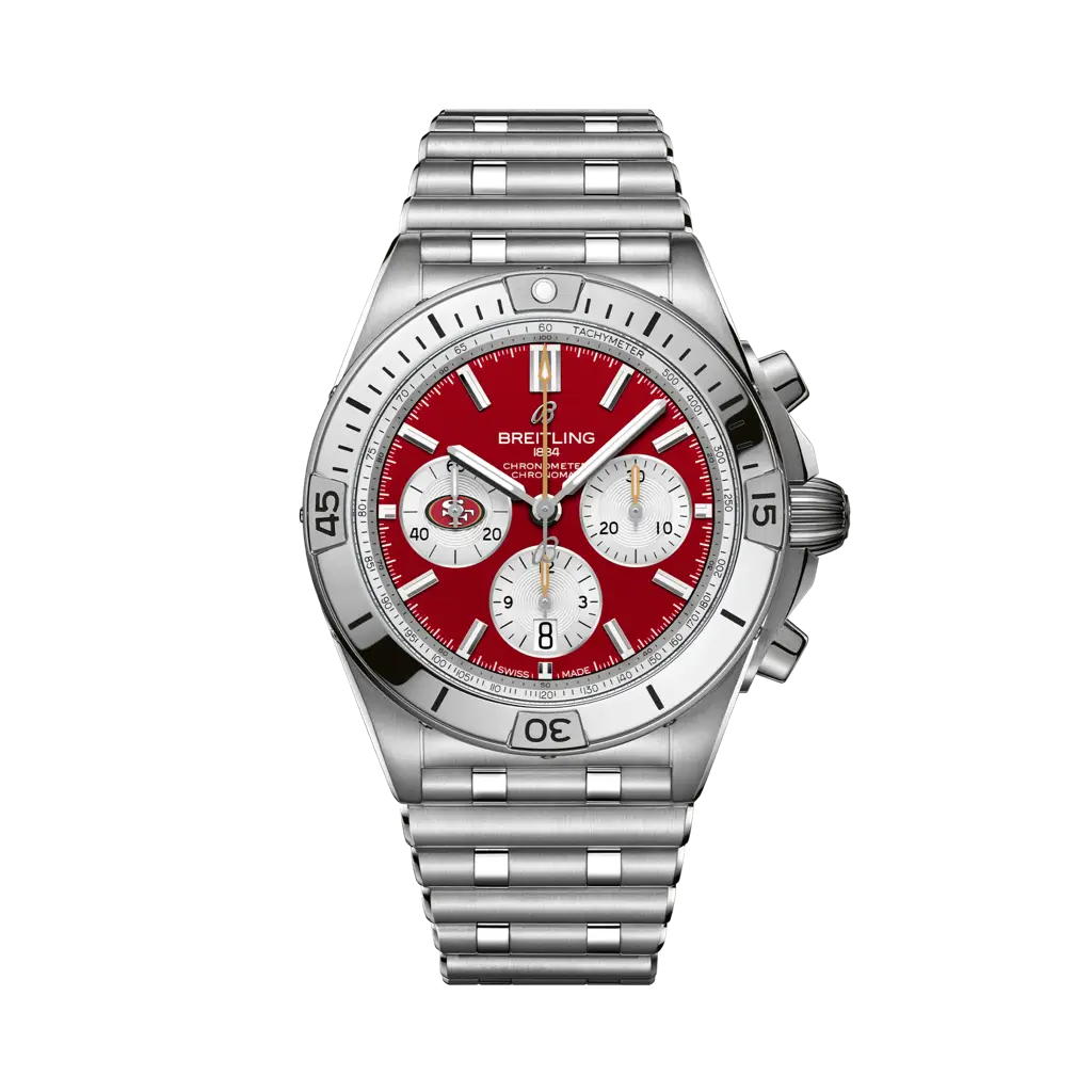 Breitling Chronomat B01 42 NFL San Francisco 49ers Edition AB01342B1K1A1