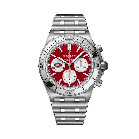 Breitling Chronomat B01 42 NFL San Francisco 49ers Edition AB01342B1K1A1