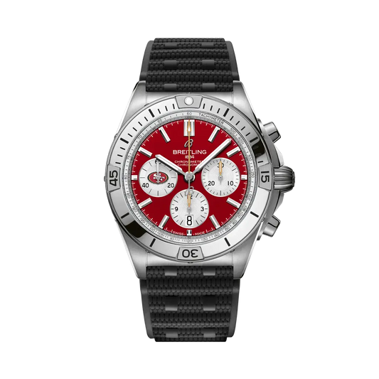 Breitling Chronomat B01 42 NFL San Francisco 49ers Edition AB01342B1K1S1