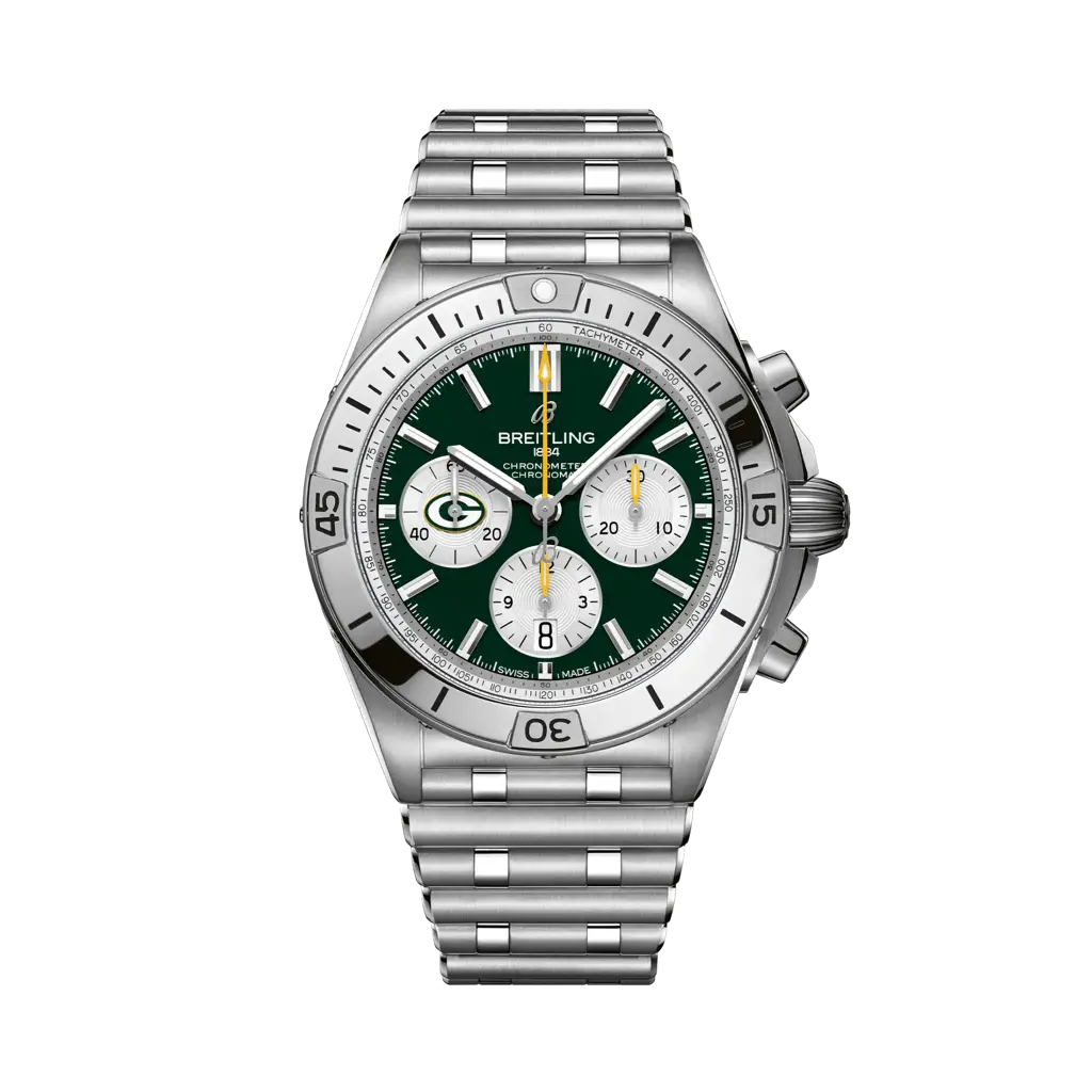 Breitling Chronomat B01 42 NFL Green Bay Packers Edition AB01342B1L1A1