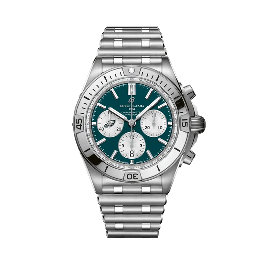 Breitling Chronomat B01 42 NFL Philadelphia Eagles Edition AB01342B1L4A1