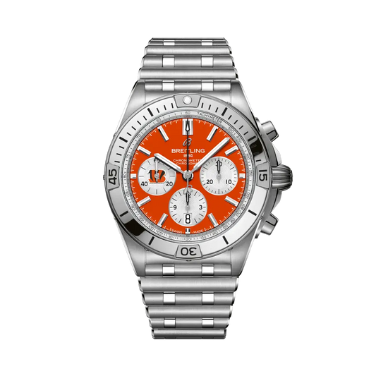 Breitling Chronomat B01 42 NFL Cincinnati Bengals Edition AB01342B1O1A1
