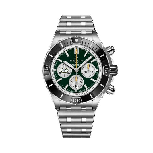 Breitling Super Chronomat B01 Chronograph 44 NFL Green Bay Packers AB01361C1L1A1