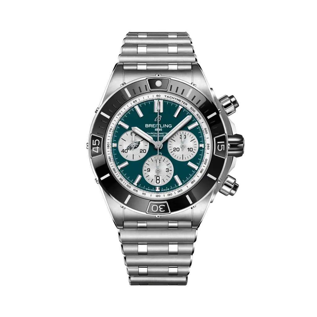 Breitling Super Chronomat B01 Chronograph 44 NFL Philadelphia Eagles AB01361C1L5A1