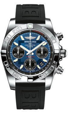 Breitling Chronomat 41 Steel Polished Bezel - Diver Pro III Strap - Tang AB014012/C830-diver-pro-iii-black-tang Men's Watch