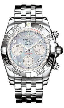 Breitling Chronomat 41 Steel Polished Bezel - Pilot Bracelet AB014012/G712-pilot-steel Men's Watch