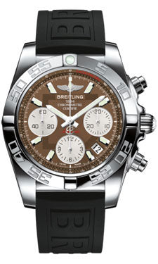 Breitling Chronomat 41 Steel Polished Bezel - Diver Pro III Strap - Tang AB014012/Q583-diver-pro-iii-black-tang Men's Watch