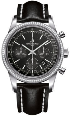 Breitling Transocean Chronograph Stainless Steel AB015253/BA99 Mens Watch