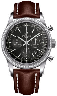 Breitling Transocean Chronograph Stainless Steel AB015253/BA99 Mens Watch