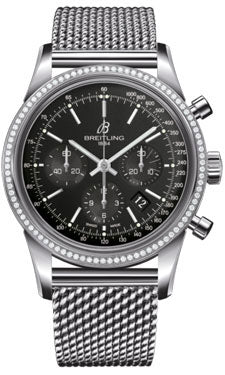 Breitling Transocean Chronograph Stainless Steel AB015253/BA99 Ocean Racer Mens Watch