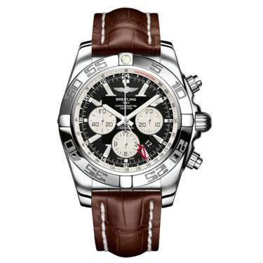 Breitling Chronomat GMT Croco Strap AB041012/BA69-croco-brown-tang