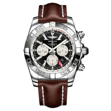 Breitling Chronomat GMT Leather Strap AB041012/BA69-leather-brown-tang