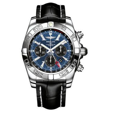 Breitling Chronomat GMT Croco Strap AB041012/C835-croco-black-tang