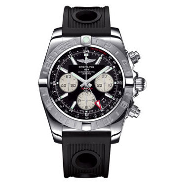 Breitling Chronomat 44 GMT Rubber Strap AB042011/BB56-ocean-racer-black-folding