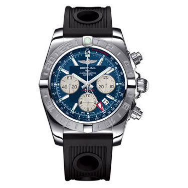 Breitling Chronomat 44 GMT Rubber Strap AB042011/C851-ocean-racer-black-folding