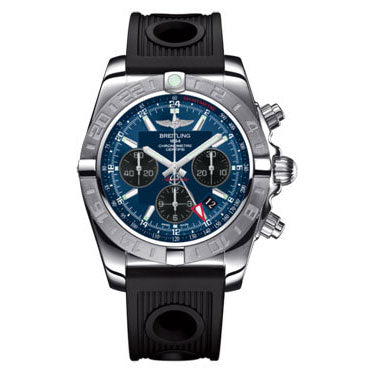 Breitling Chronomat 44 GMT Rubber Strap AB042011/C852-ocean-racer-black-folding