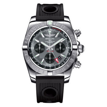 Breitling Chronomat 44 GMT Rubber Strap AB042011/F561-ocean-racer-black-folding