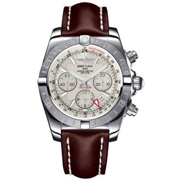 Breitling Chronomat 44 GMT Leather Strap AB042011/G745-leather-brown-tang