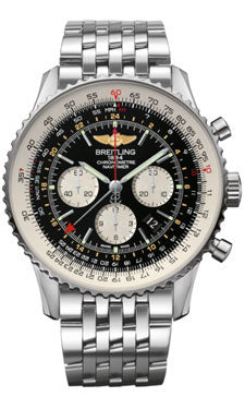 Breitling Navitimer GMT AB044121/BD24 Steel Mens Watch