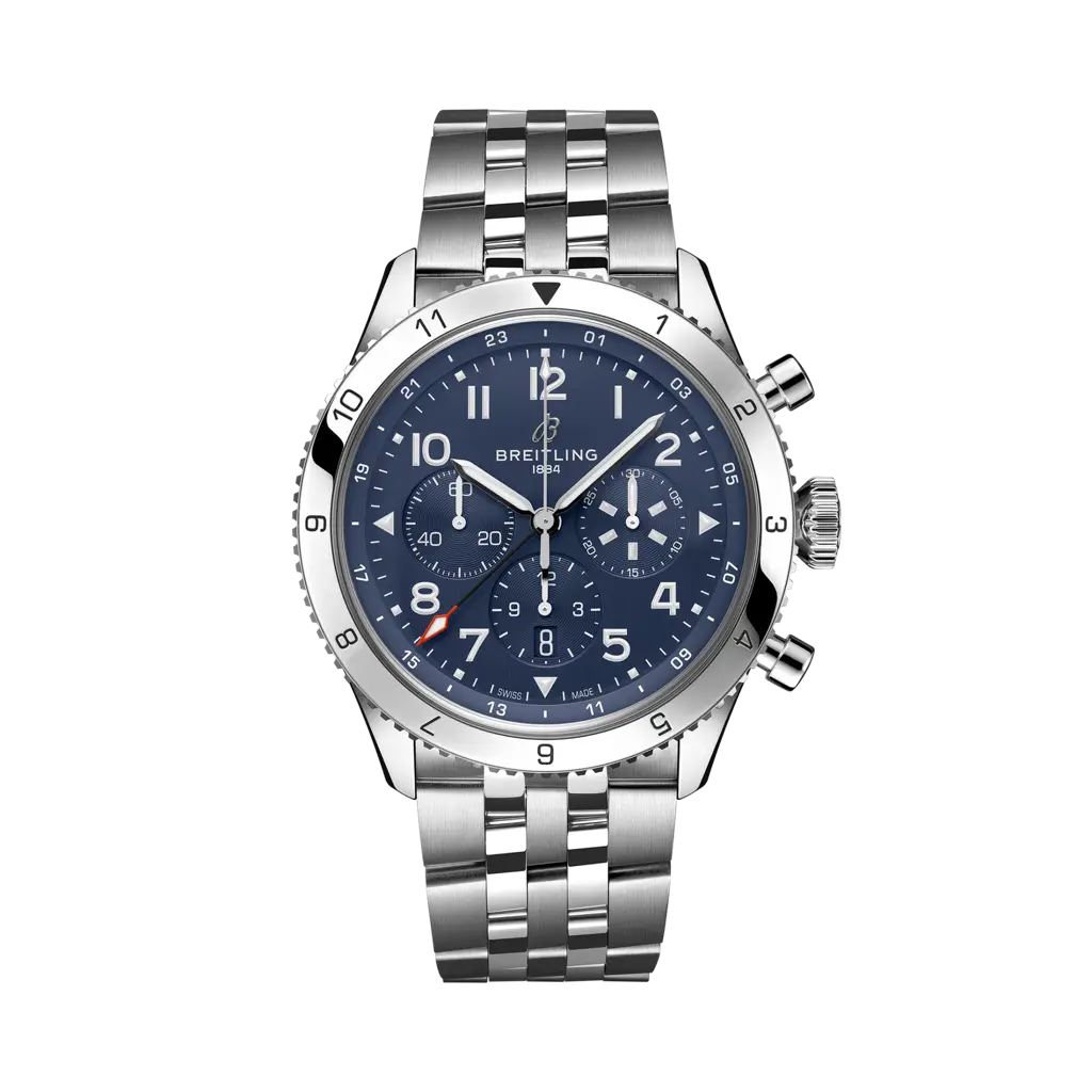 Breitling Classic Avi Super AVI B04 Chronograph GMT 46 Tribute to Vought F4U Corsair AB04451A1C1A1