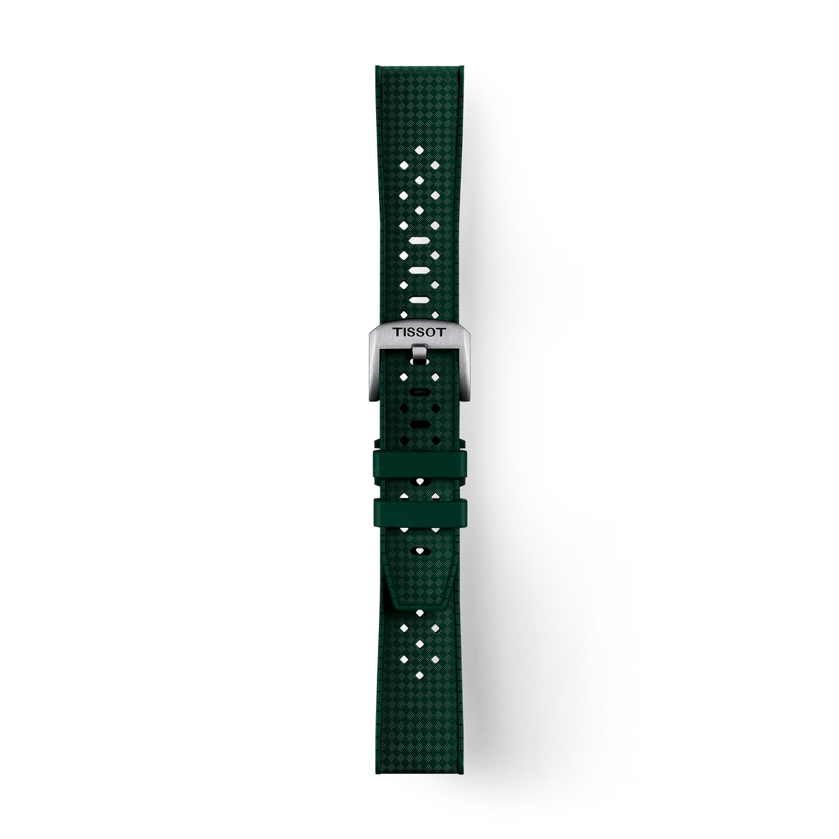 Tissot Official Green Rubber Strap Lugs 20mm T852049961