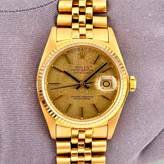Pre-Owned Rolex Datejust 36mm 16018