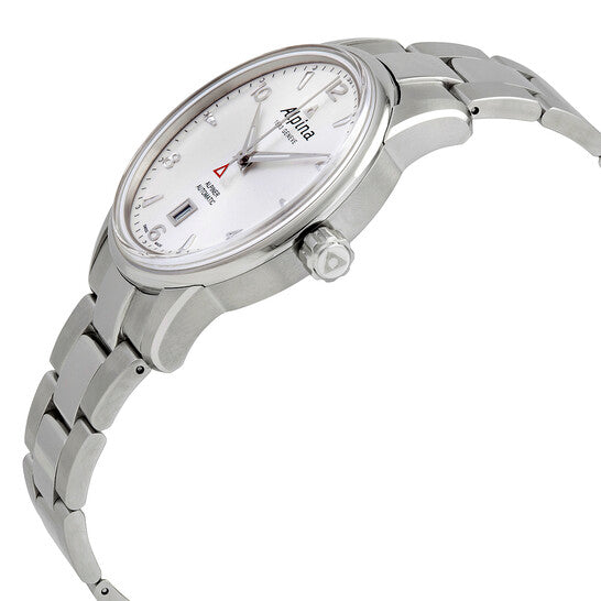 ALPINA Alpiner Automatic Stainless Steel Silver Dial Men's Watch AL-525S4E6B