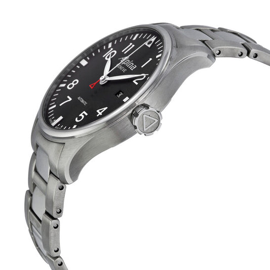 ALPINA Startimer Pilot Limited Edition Automatic Stainless Steel On Bracelet Men's Watch AL-525B4S6B