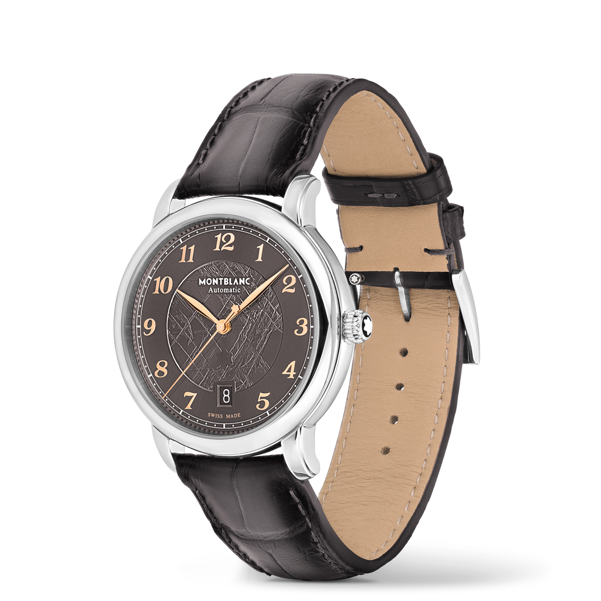 Montblanc Star Legacy Automatic Date 39 mm Limited Edition - 1786 pieces - Steel - Gray - Montblanc® US MB130958