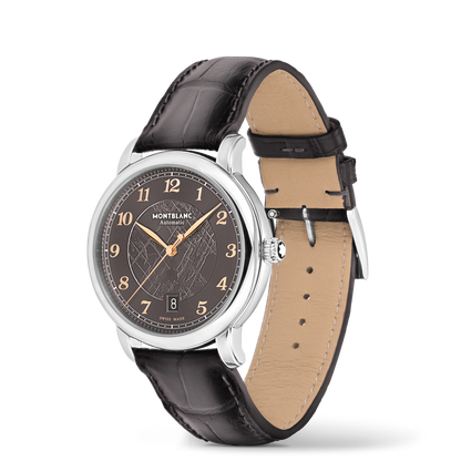 Montblanc Star Legacy Automatic Date 39 mm Limited Edition - 1786 pieces - Steel - Gray - Montblanc® US MB130958