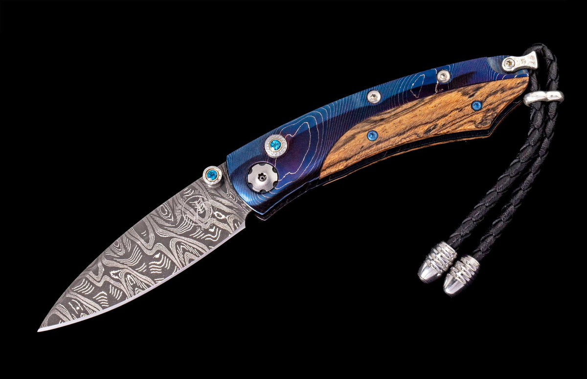 William Henry KNIVES B04 Blue Sand