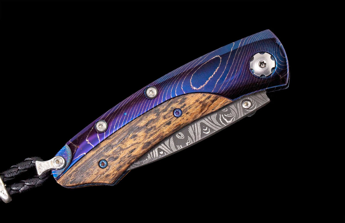 William Henry KNIVES B04 Blue Sand
