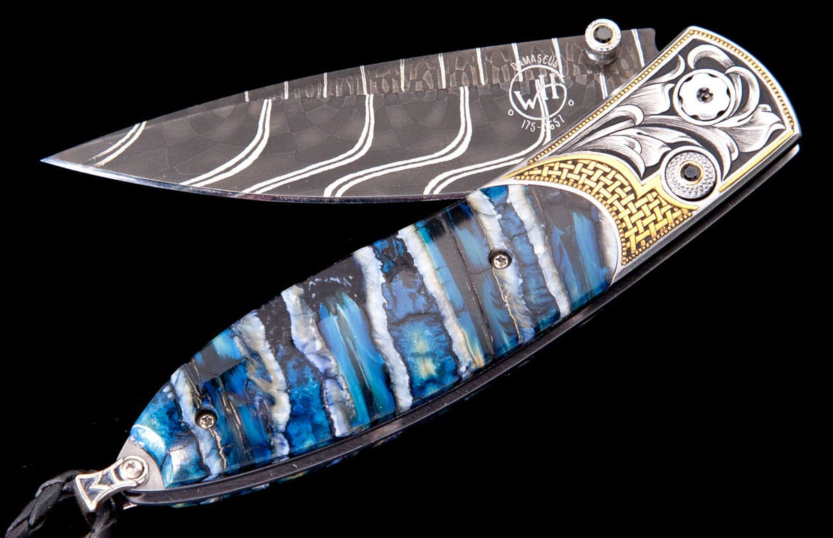 William Henry KNIVES Azure Gold B05 AZURE GOLD