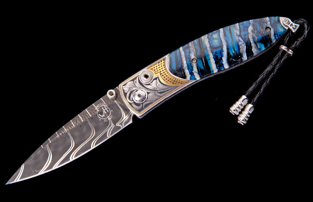 William Henry KNIVES Azure Gold B05 AZURE GOLD