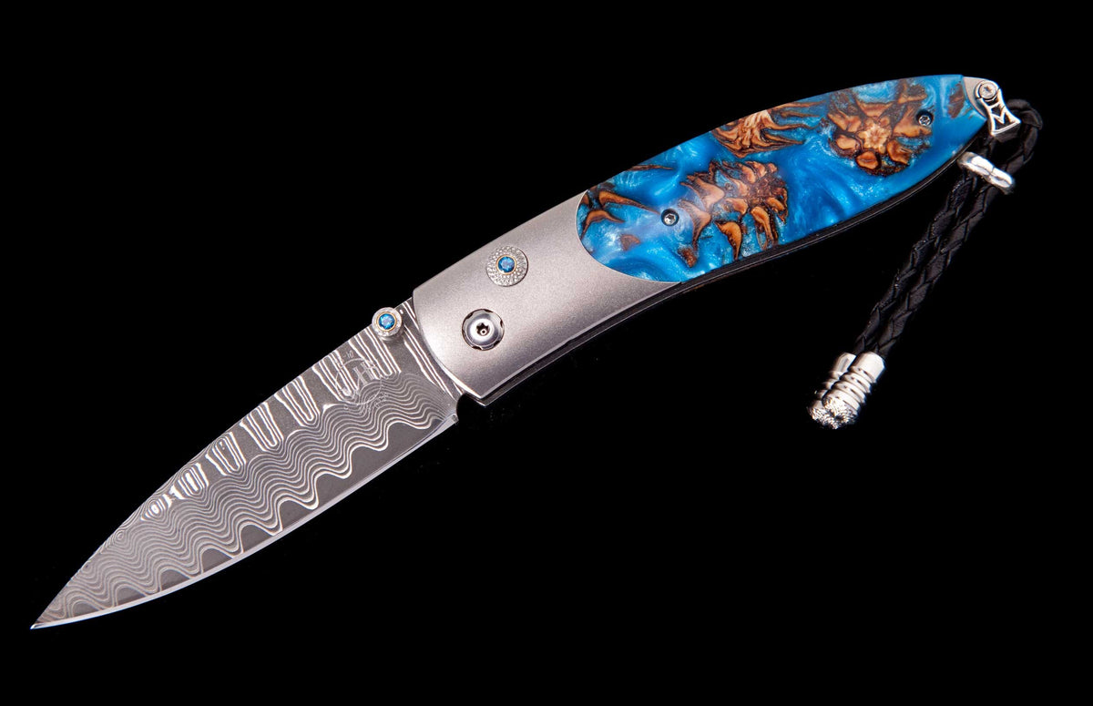 William Henry KNIVES B05 Blue Cone