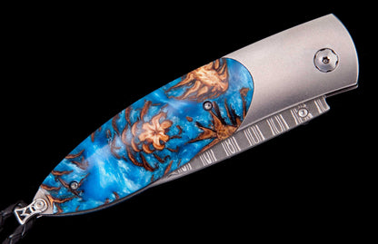 William Henry KNIVES B05 Blue Cone